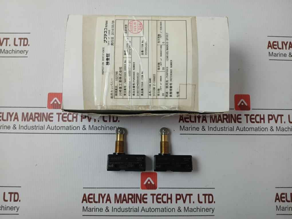Lot Of 5X Omron Basic Switch Z-15Gq22 480Vac