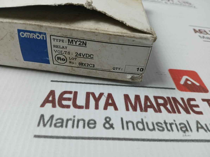Lot Of 5X Omron My2N Power Relay 24Vdc