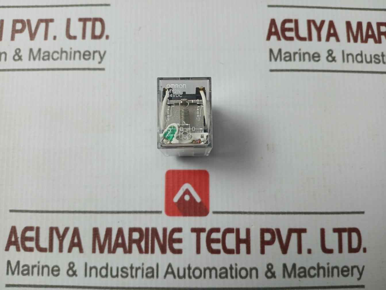 Lot Of 5X Omron My2N Power Relay 24Vdc