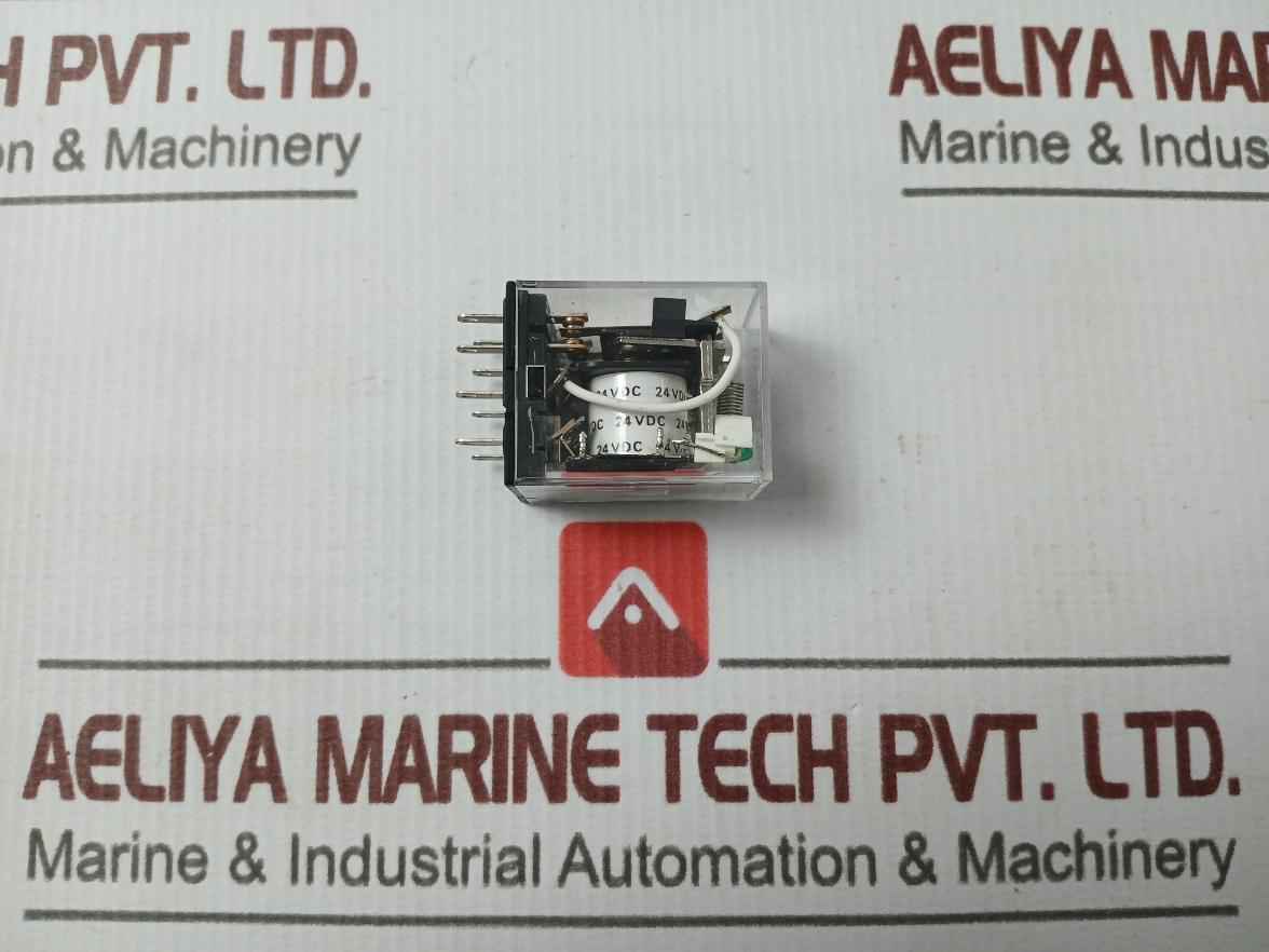 Lot Of 5X Omron My2N Power Relay 24Vdc