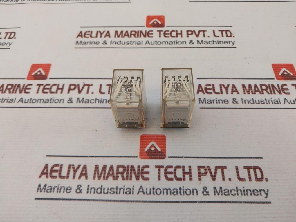 Lot of 5X Omron My4 Power Relay 5a 240vac