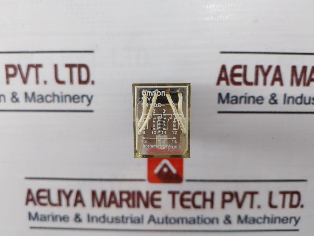 Lot of 4x Omron MY4 Relay 24Vdc