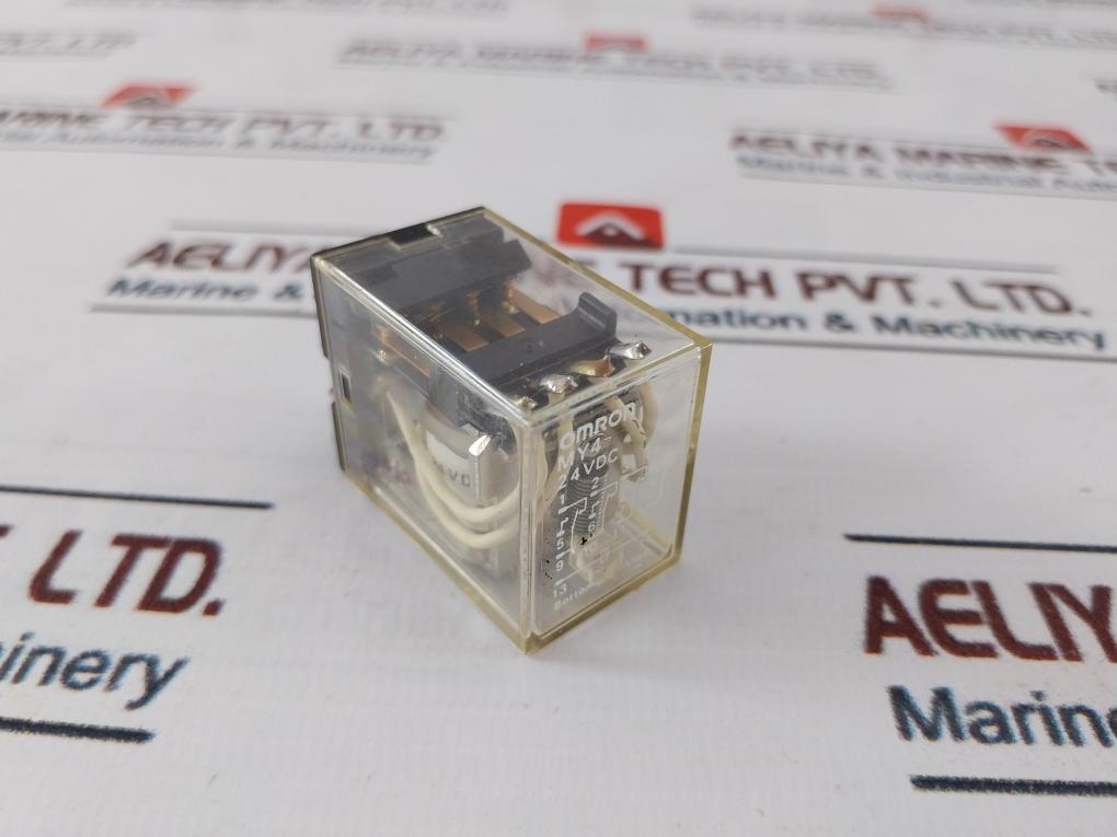 Lot of 4x Omron MY4 Relay 24Vdc