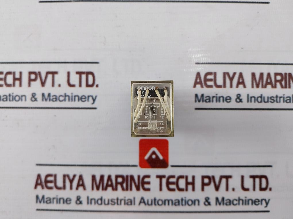 Lot of 4x Omron MY4 Relay 24Vdc