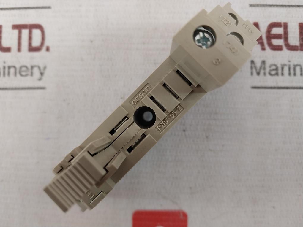 Lot Of 5X Omron P2Rf-05-e Relay Socket 10A 250V 2840Cx