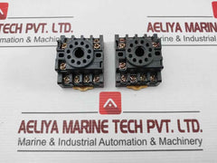 Lot Of 5X Omron Pf113A Relay Socket Base
