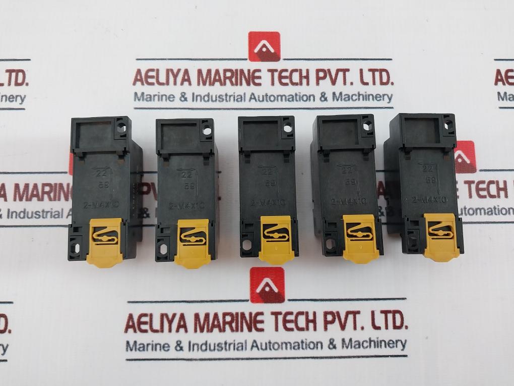 Lot Of 5X Omron Pyf11A Safety Relay Socket 250V 5A