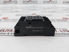 Lot of 5X OMRON PYF11A Safety Relay Socket 250V 5A