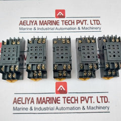 Lot of 5X OMRON PYF11A Safety Relay Socket 250V 5A
