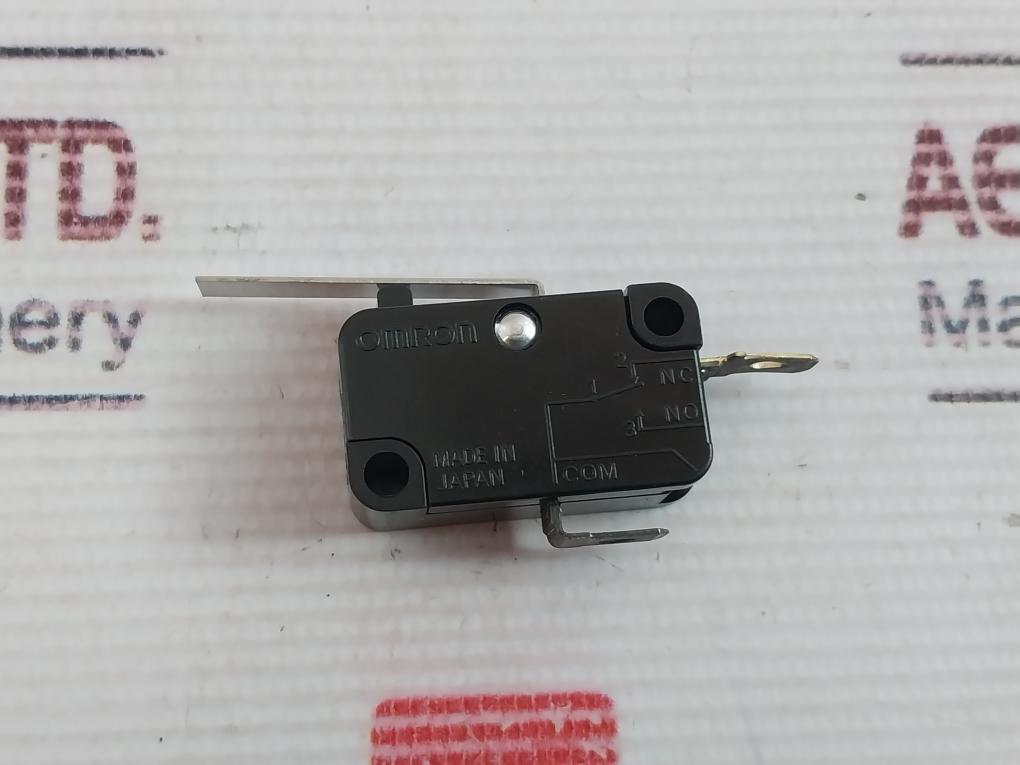 Lot of 5X Omron V-102-2A5 Microswitch 10A 1/2Hp 125-250Vac