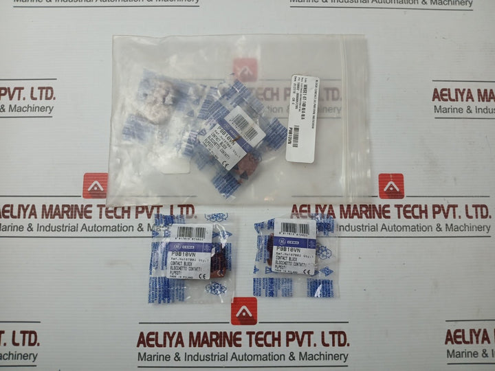Lot Of 5X P9B10Vn Contact Block General Electric