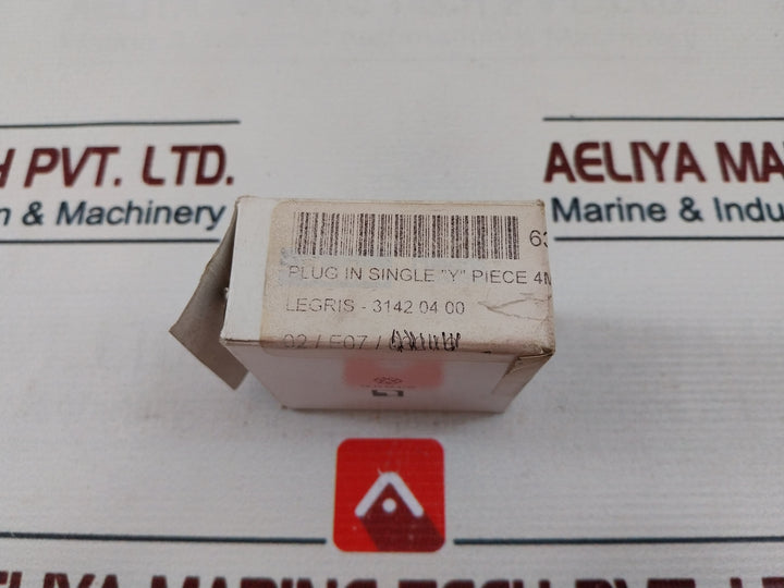 Lot of 5X Parker 3142 04 00 Legris Plug-In Fitting Y PIECE 4MM X 4MM