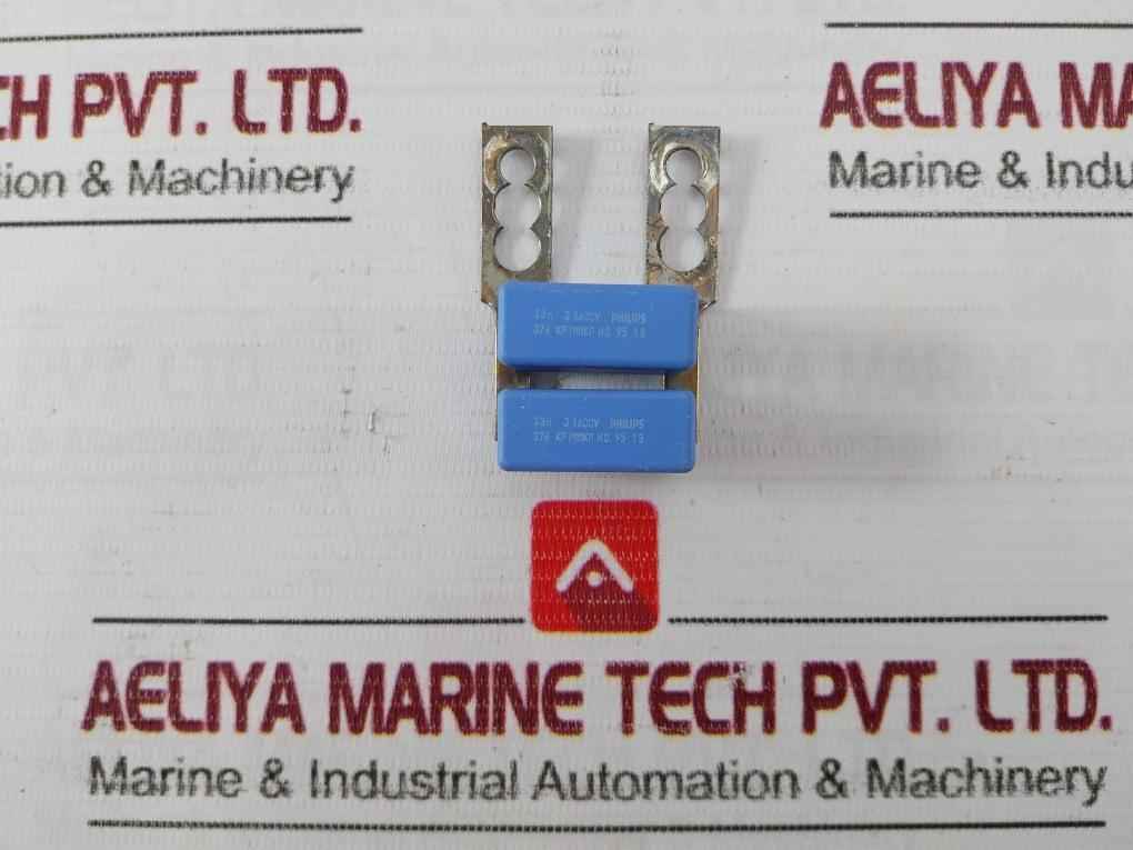 Lot Of 5X Philips 376 Kp/Mmkp Metallized Polypropylene Film Capacitor 1600V