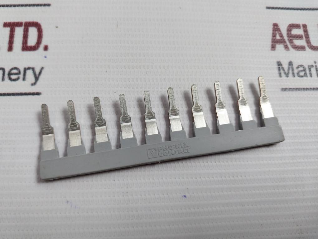 Lot Of 5X Phoenix Contact Ebs 10-8 Insertion Bridge 3118135