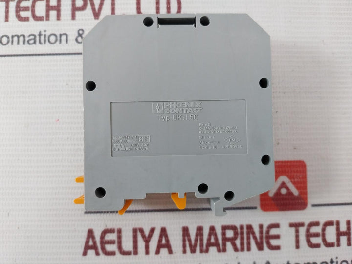 Lot of 5X PHOENIX CONTACT UKH 50 High Current Terminal Block 1000V 50MM2