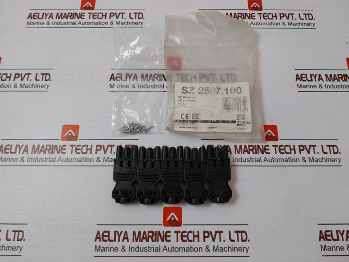 Lot of 5X SZ 2507.100 Wiring Socket For Power Supply 20A 2,5 6050100