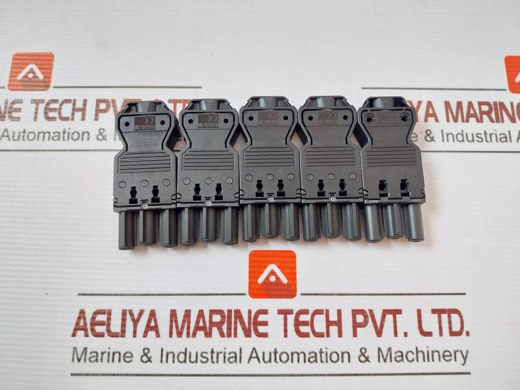 Lot Of 5X Rittal Sz 2507.100 Wiring Socket For Power Supply 20A 2,5 6050100