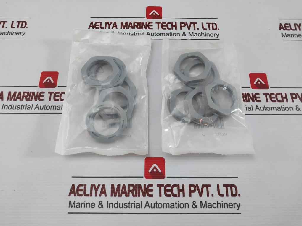 Lot Of 5X Rs 444-3013 Grey Lock Nut M32
