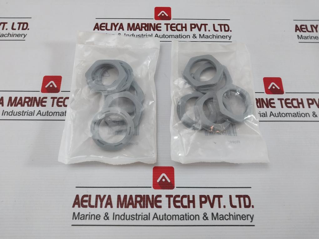 Lot Of 5X Rs 444-3013 Grey Lock Nut M32