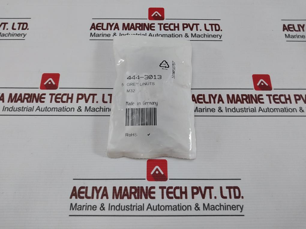 Lot Of 5X Rs 444-3013 Grey Lock Nut M32