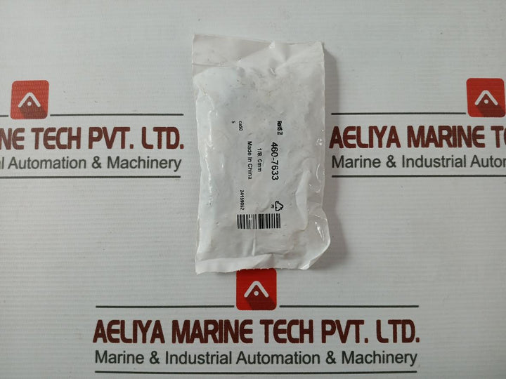 Lot of 5X RS 460-7633 Pneumatic Push to Connect Air Fitting 1/8