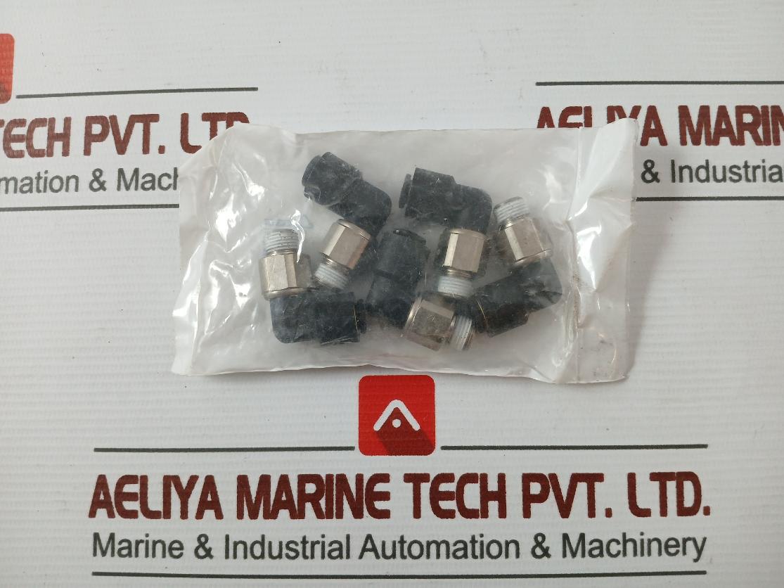 Lot of 5X RS 460-7633 Pneumatic Push to Connect Air Fitting 1/8