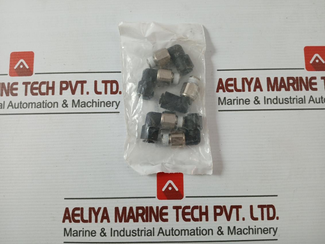 Lot of 5X RS 460-7633 Pneumatic Push to Connect Air Fitting 1/8