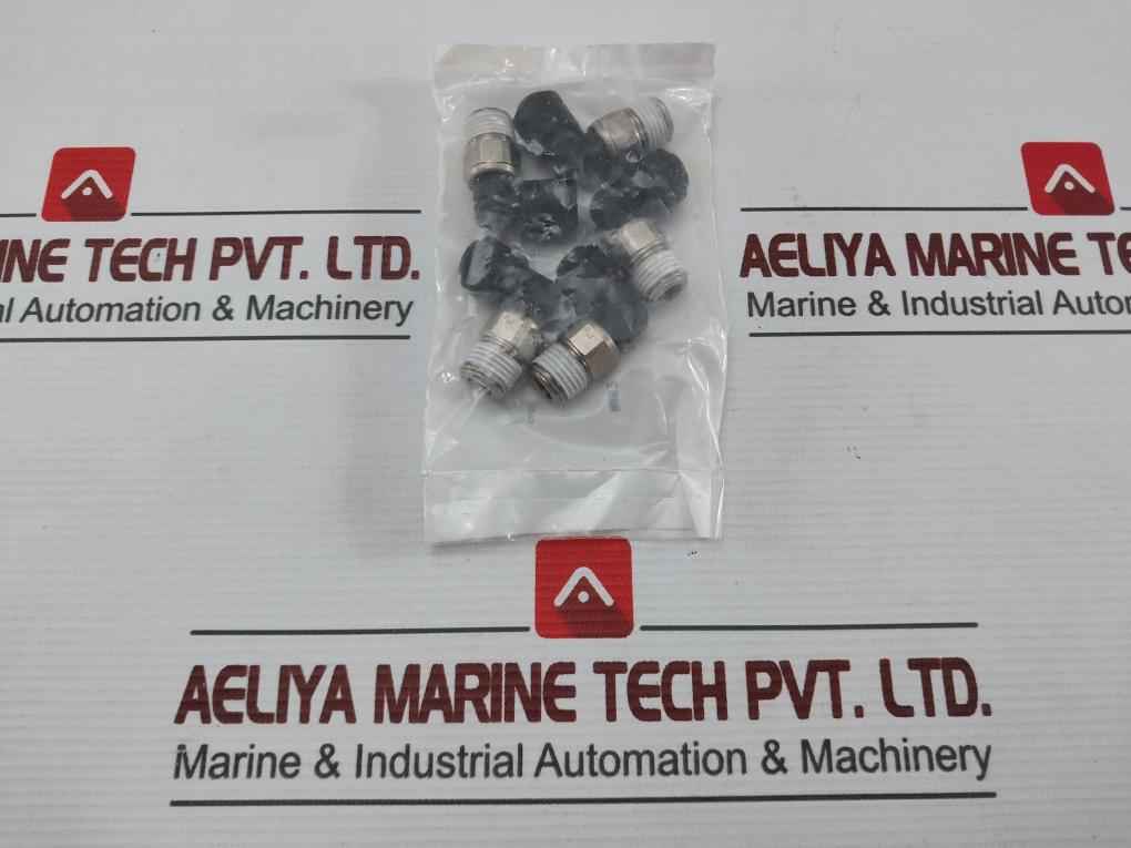 Lot Of 5X Rs 460-7649 Legris Pneumatic Fitting 6Mm X 1/4