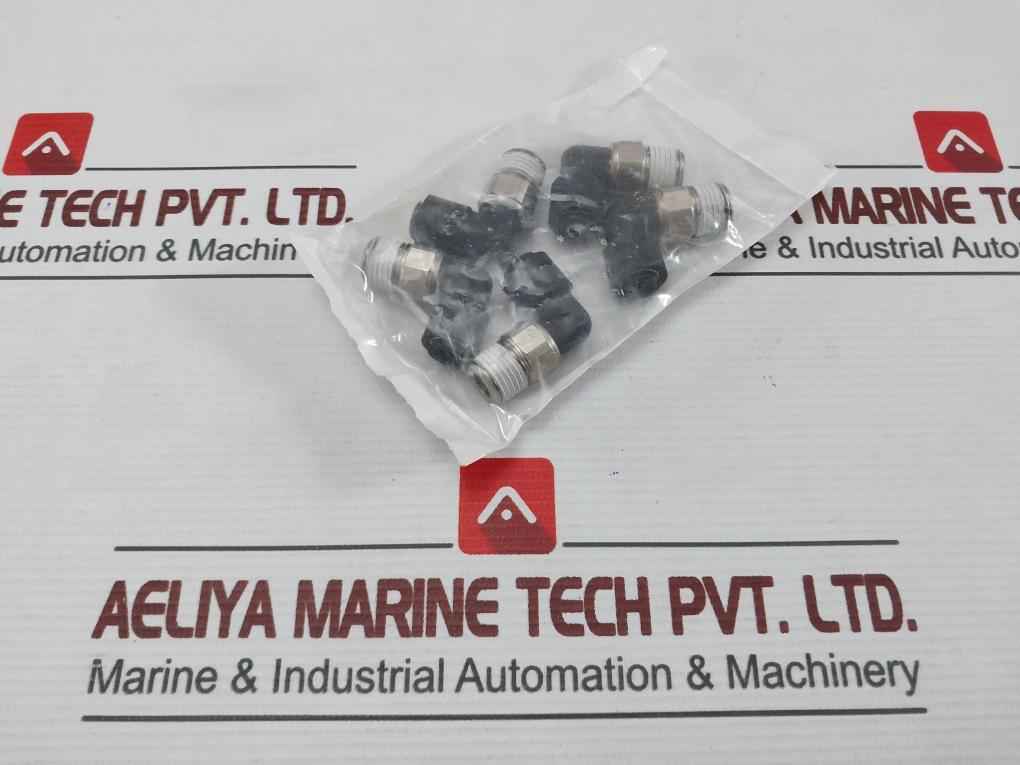 Lot Of 5X Rs 460-7649 Legris Pneumatic Fitting 6Mm X 1/4