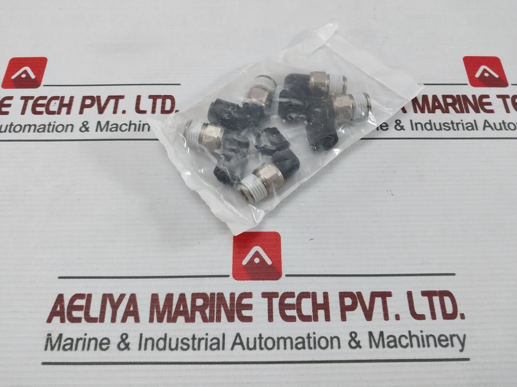 Lot Of 5X Rs 460-7649 Legris Pneumatic Fitting 6Mm X 1/4