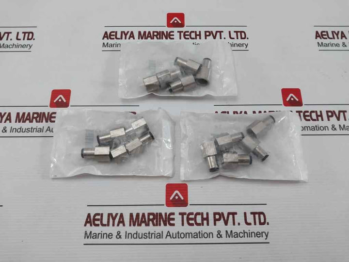Lot Of 5X Rs 492-8520 Legris Pneumatic Fitting 6Mm X 1/4 Bspp