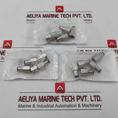 Lot Of 5X Rs 492-8520 Legris Pneumatic Fitting 6Mm X 1/4 Bspp