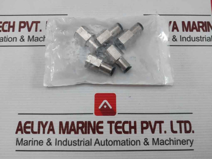 Lot Of 5X Rs 492-8520 Legris Pneumatic Fitting 6Mm X 1/4 Bspp