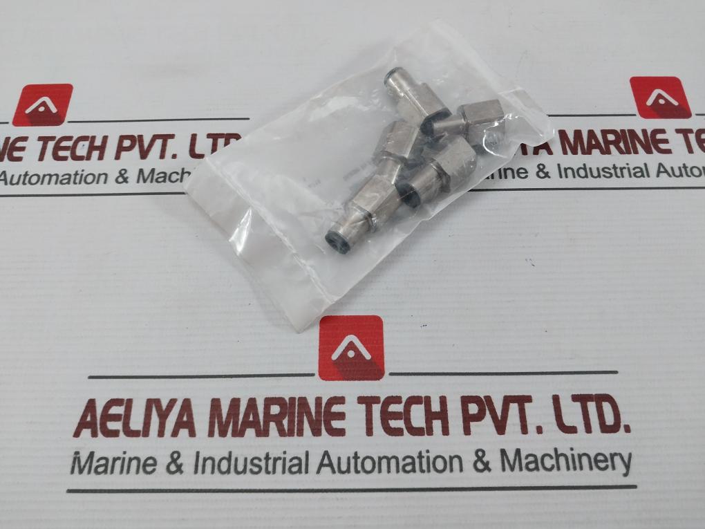 Lot Of 5X Rs 492-8520 Legris Pneumatic Fitting 6Mm X 1/4 Bspp