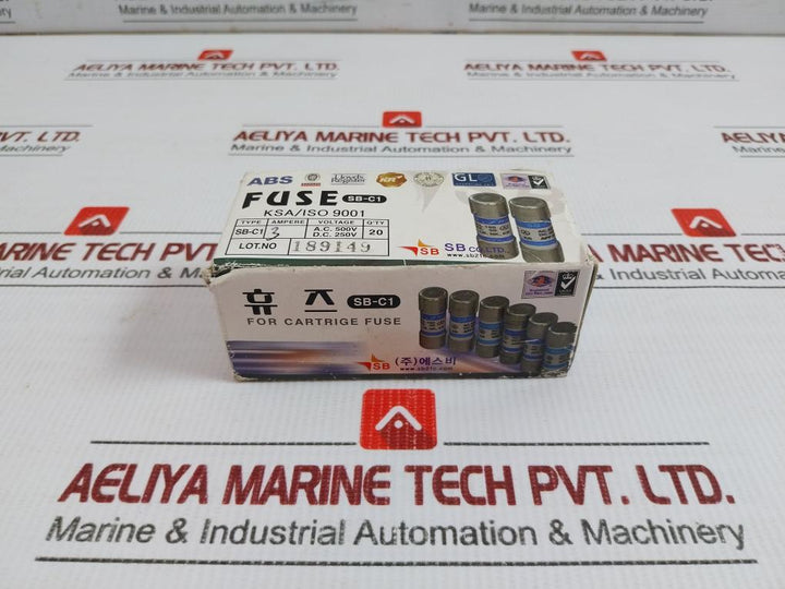 Lot Of 5X Sb-c1 Fuse Sb 500V 3A
