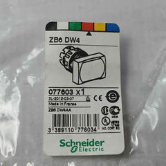 Lot Of 5X Schneider Electric Zb6 Dw4 On/Off Red Push Button Switch 16 Mm