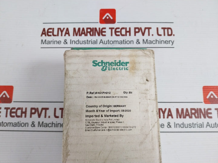 Lot of 5X SCHNEIDER R9XFH212 Comb Busbar 500V/63A