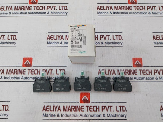 Lot of 5X Schneider ZBV-B4 Light Block