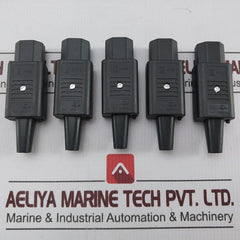 Lot of 5X SCHURTER 4782 IEC Cord Connector 10?A 250?V
