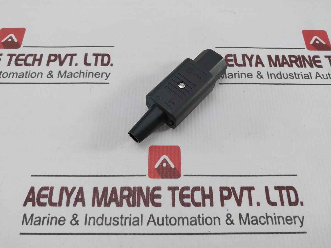 Lot Of 5X Schurter 4782 Iec Cord Connector 10 A 250 V