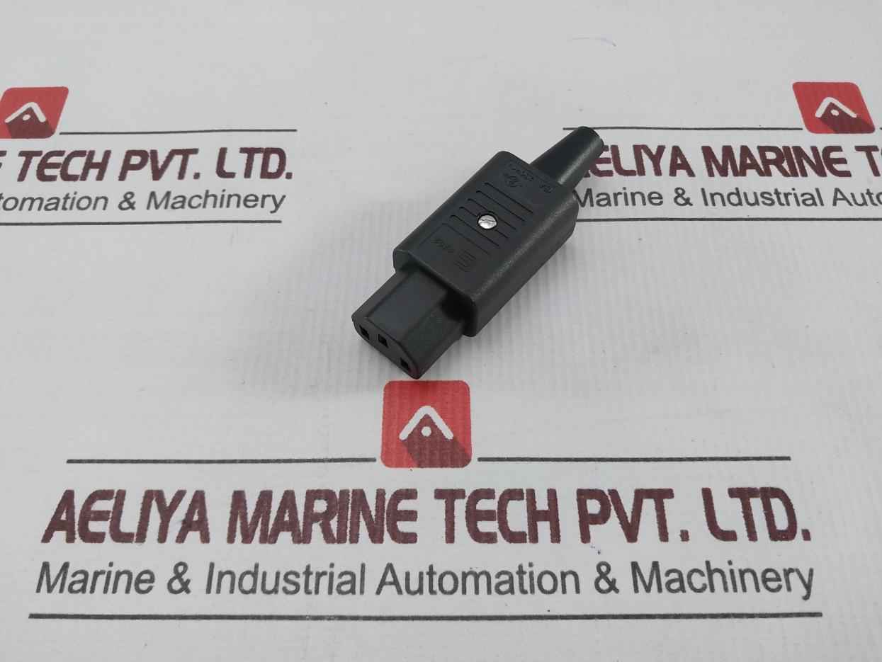 Lot Of 5X Schurter 4782 Iec Cord Connector 10 A 250 V