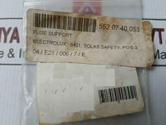 Lot Of 5X Schurter Fpg1 Fuse Support Holder 2,5W/10A 400V