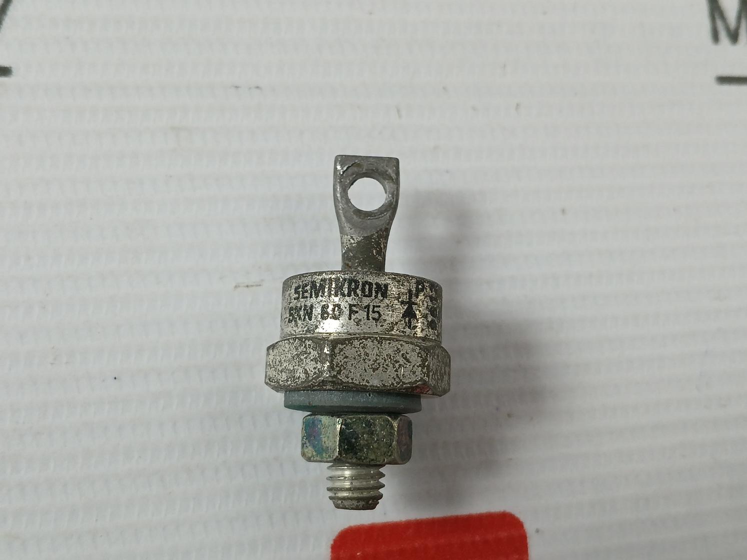 Lot Of 5X Semikron Skn 60 F 15 Rectifier Stud Diode