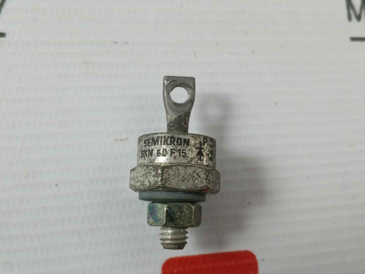 Lot Of 5X Semikron Skn 60 F 15 Rectifier Stud Diode