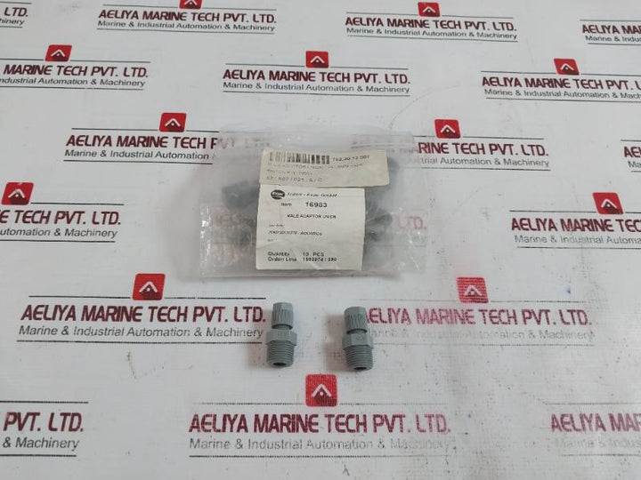 Lot of 5X SERTO 6-3/8 Male Adapter Union 16983