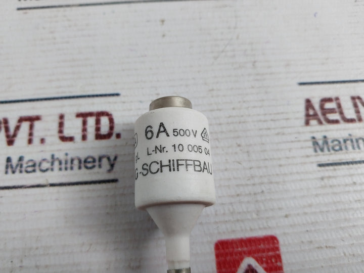 Lot of 5X Siba 10 005 04 Fuse 6a 500v