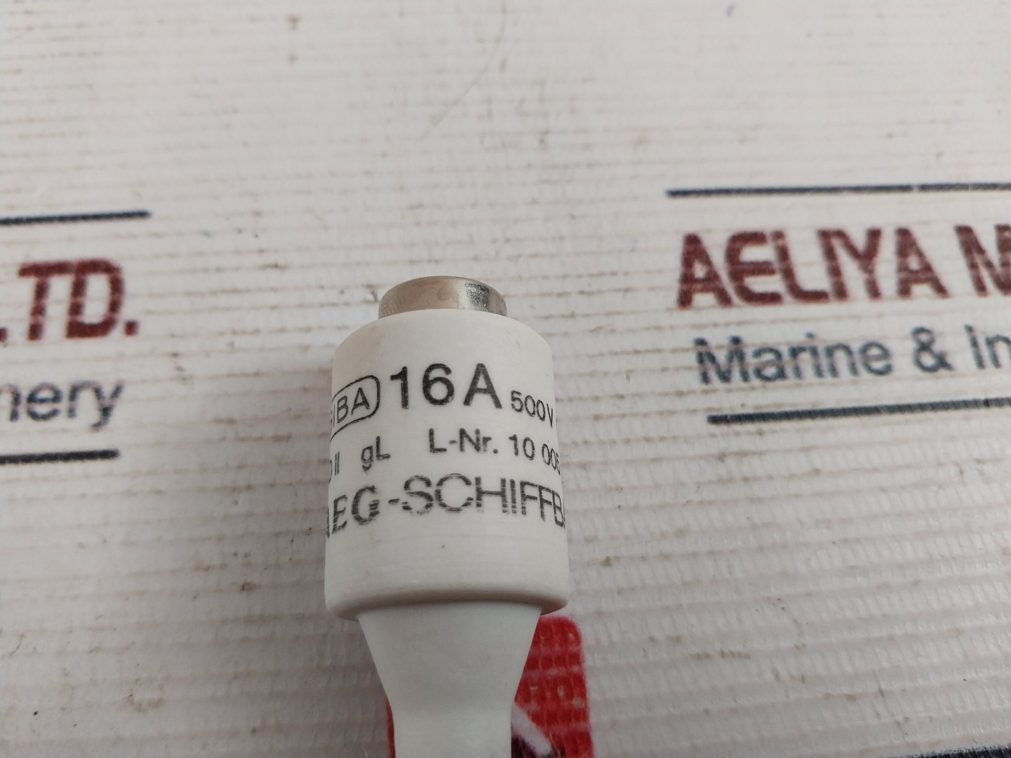 Lot of 5X Siba Aeg 10 005 04 Fuse 16a 500v