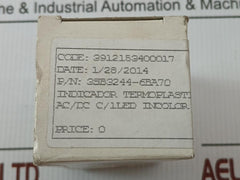 Lot Of 5X Siemens Led Indicator With Lamp Holder 24V Assembly 3Sb3 244-6Ba70