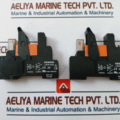 Lot of 5X Siemens LZS:RT4B4S15 interface W/ RT424024 Power Relay LZS:RT78726