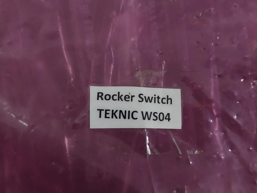 Lot of 5X TEKNIC WS04 Rocker Switch  20A 250V AC T85
